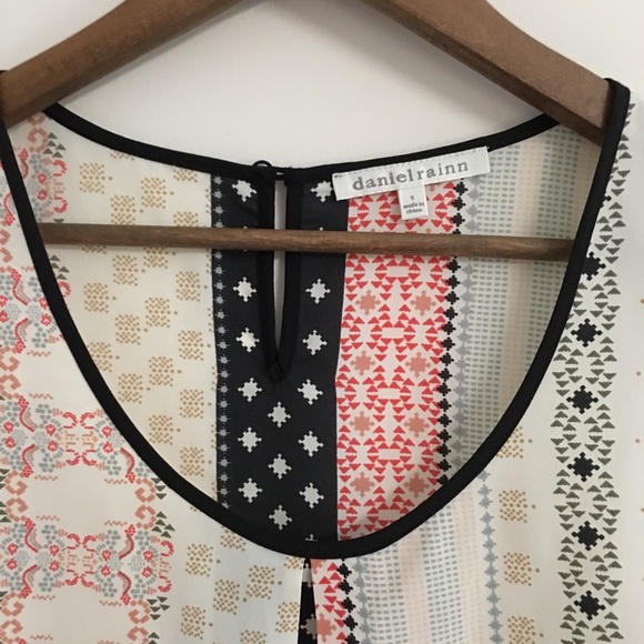 Daniel Rainn Mixed Print Tank Top - Picture 2 of 5